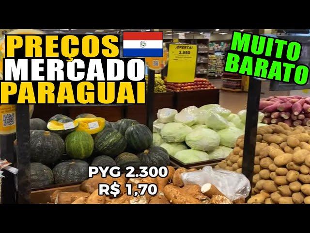 PREÇOS DO MERCADO NO PARAGUAI | ESTÁ MUITO BARATO? VEJA CUSTO DE VIDA E COMPRAS ALIMENTOS E PRODUTOS