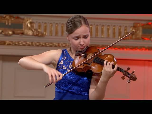 Eva Rabchewska (Ukraine) - Stage 1 - International H. Wieniawski Violin Competition STEREO