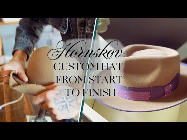 Custom HORNSKOV hat from start to finish!