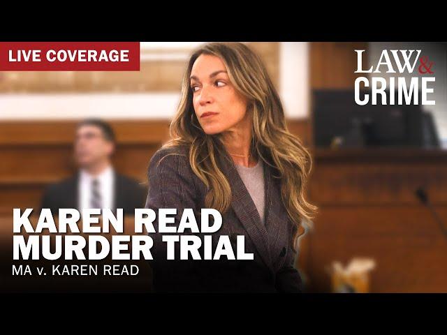 LIVE: Karen Read Murder Trial — MA v. Karen Read — Day 21