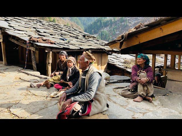 Living in the remote Himalayas | Village Life in Uttarakhand| Uttarakhand Trip| The Young Monk