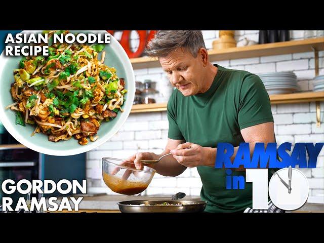 Gordon Ramsay Makes Asian Inspired Street Food Noodles