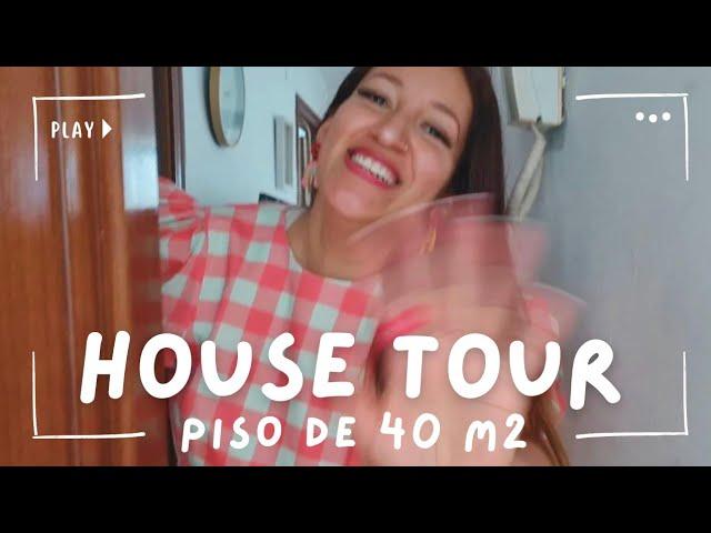 ASÍ VIVO en ESPAÑA  | HOUSE TOUR de mi PISO 40 m²