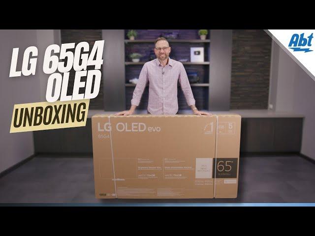 How To Unbox The 2024 LG G4 OLED And Install The Pedestal