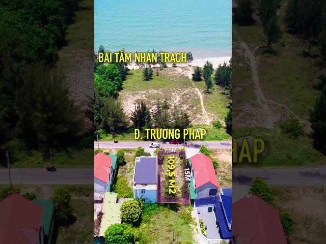 Đất Biển Giá Rẻ Quảng Bình, Cách Thành Phố Đồng Hới 5KM, Cách Sân Bay Đồng Hới 3KM #batdongsan #bds
