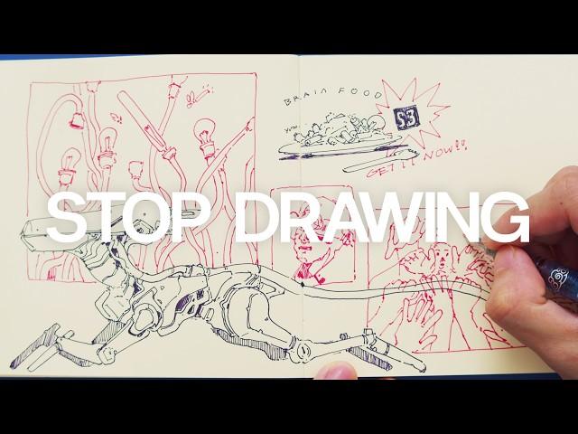 Why you should stop drawing