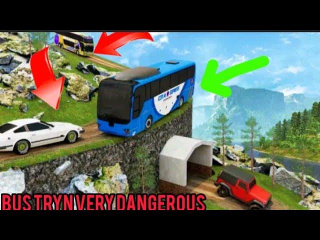 #Bus driving by most immpossibl road very dangerous trun@Doctor gamer1