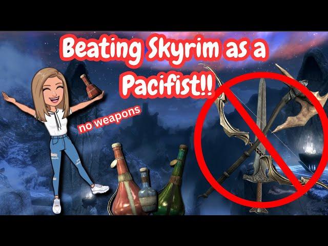 Can I beat Skyrim as a pacifist?