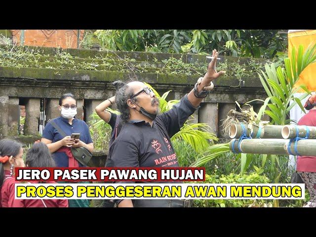 PROSES NERANG JERO PASEK PAWANG HUJAN - RANGKAIAN PELEBON IDA COKORDA PURI AGUNG PEMECUTAN