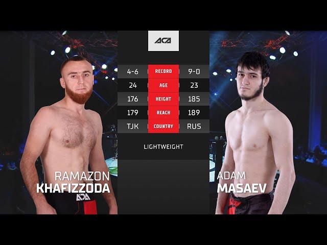 Рамазон Хафиззода vs. Адам Масаев | Ramazon Khafizzoda vs. Adam Masaev | ACA YE 40