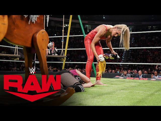 Charlotte Flair absolutely destroys her Charly doll on Alexa’s Playground: Raw, Sept. 20, 2021