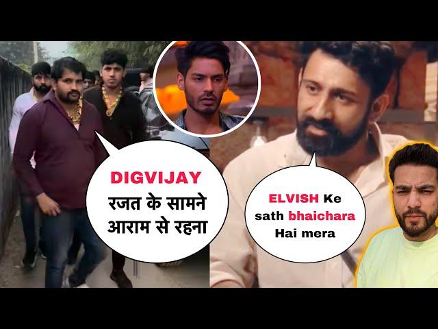 Chota Dalal Last Warning To Digvijay Singh Rathee  Rajat Dalal Talk About Elvish Yadav BHAICHARA ️