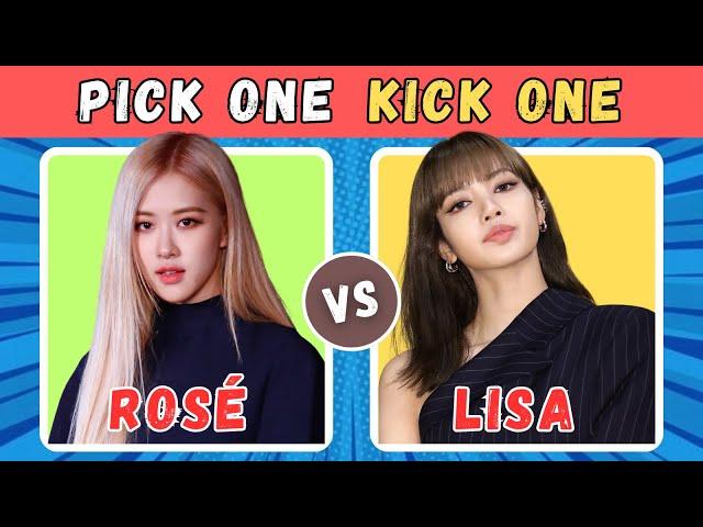 Pick One Kick One: BLACKPINK Edition | ULTIMATE BLINK CHALLENGE!