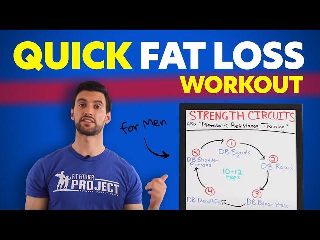 Quick Circuit Workout For Men - Burn Fat and Boost Metabolism