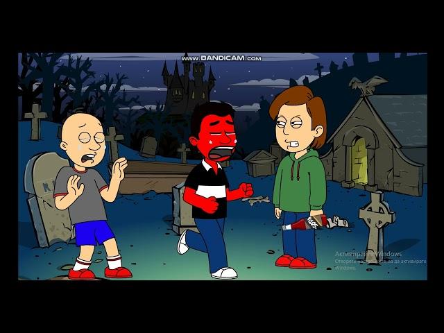 Evil NikolayTheMaker revives Classic Caillou/Grounded and Sent to the VEN TV ID