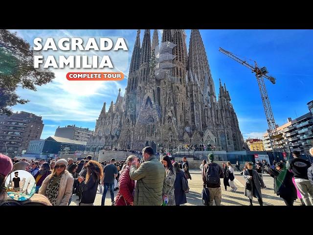 Sagrada Família: Gaudí's Unfinished Masterpiece [4K] Full Walking Tour with Subtitles