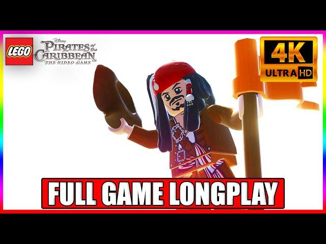 Lego Pirates Of The Caribbean LONGPLAY Full Game Walkthrough [PC 4K No Commentary]