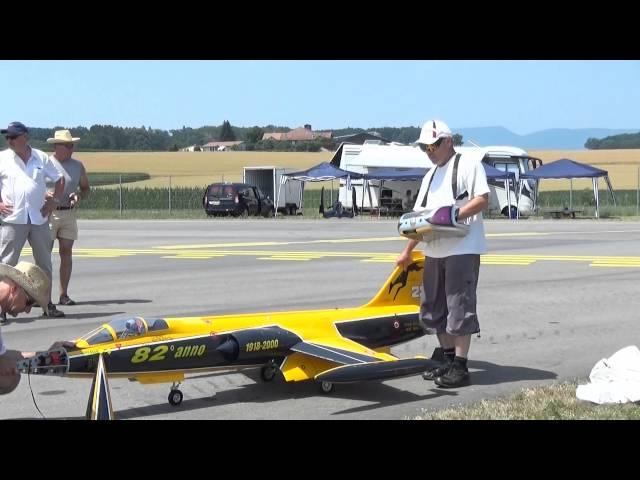 Rc Huge Scale Starfighter F-104 turbine Jet 82 anno