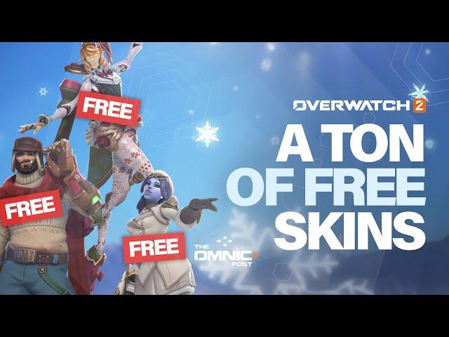 Overwatch 2 Players Get Ready for FREE Skins Galore!