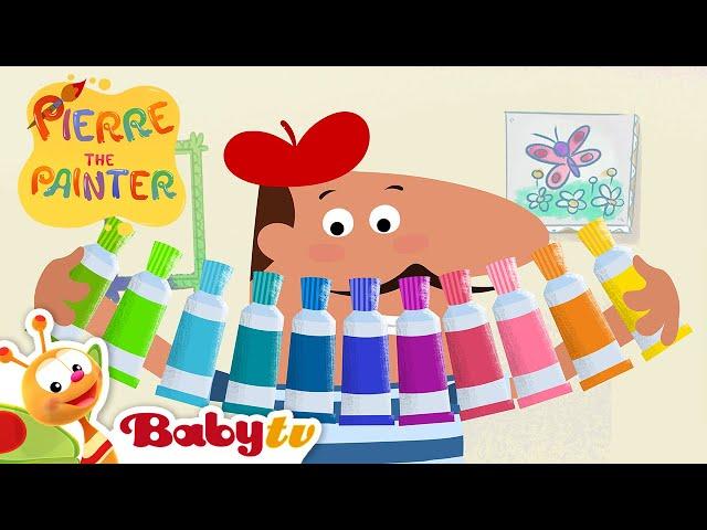 Художник Пьер | Детские стишки и песни | BabyTV Pусский #BabyTVPусский