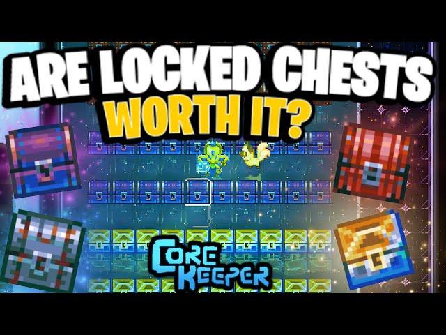 HUGE Locked Chests Unboxing! [Super Rare Loot] | Core Keeper 1.0