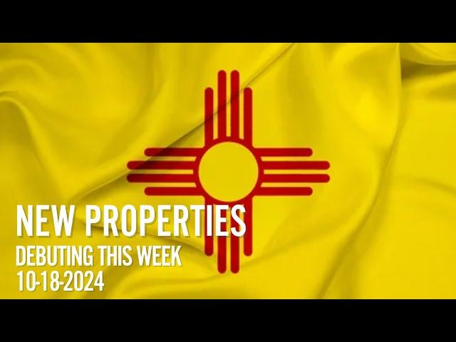 New Mexico Land For Sale: New Properties Debuting This Week, 10-18-2024