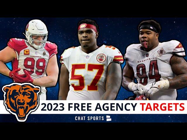 Top 25 Chicago Bears Free Agent Targets For 2023 NFL Free Agency