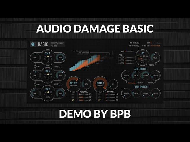 Audio Damage Basic DEMO (VST/AU)