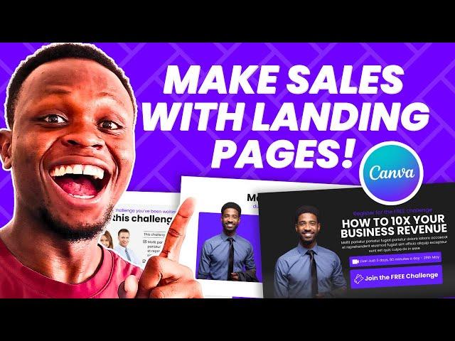 Build an Effective Landing Page in Canva!