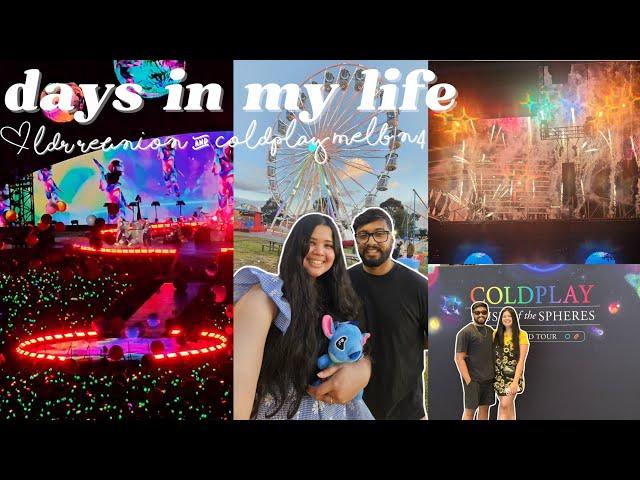 Coldplay Melbourne Concert, Reuniting With My LDR Partner + The Whittlesea Show | VLOG