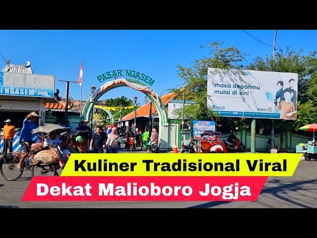 Kuliner Tradisional Di Pasar Ngasem Dekat Malioboro Yogyakarta Yang Viral | Kuliner Jogja 2024