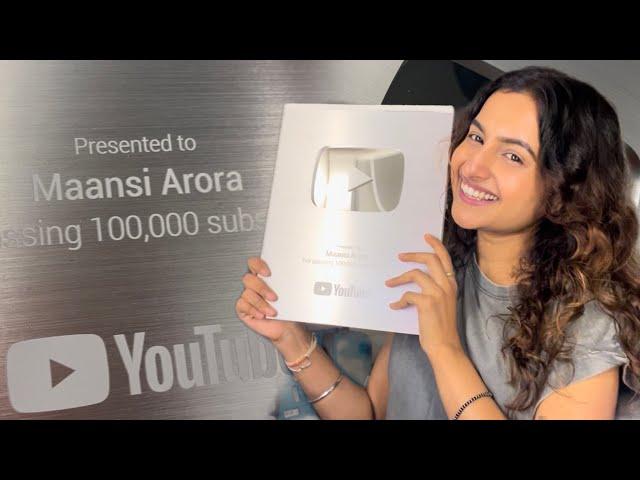 Unboxing My First YouTube Silver Play Button | Received My First YouTube Silver Play Button In Korea