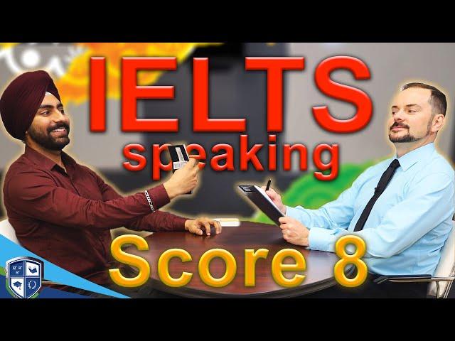 IELTS Speaking Score 8 Very Good Answers with Subtitles