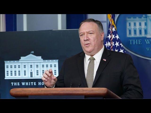 LIVE: Pompeo Delivers Remarks to the Media | The Epoch Times Live Stream