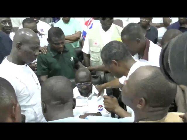 LIVE NOW: Massive Crowd Welcome Bawumia As He Storm Hebron Prayer CAMP