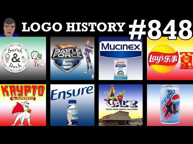 LOGO HISTORY #848 - Ensure, Mucinex, Lay's China, Sarah & Duck, Krypto the Superdog & More...