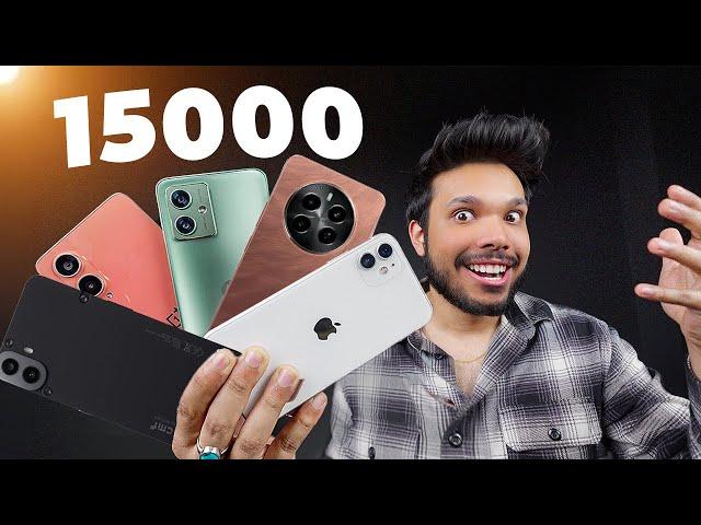 Top 5 Best Smartphones Under 15,000