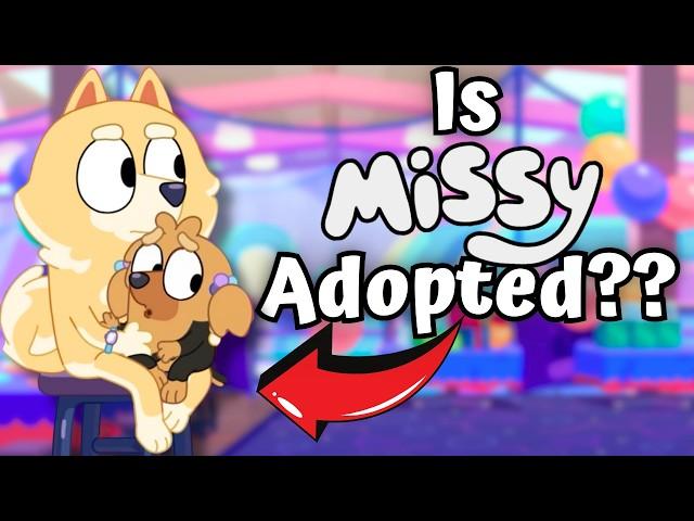 BLUEY THEORY: Is Missy Adopted??? Why is her mum a different breed in bluey??