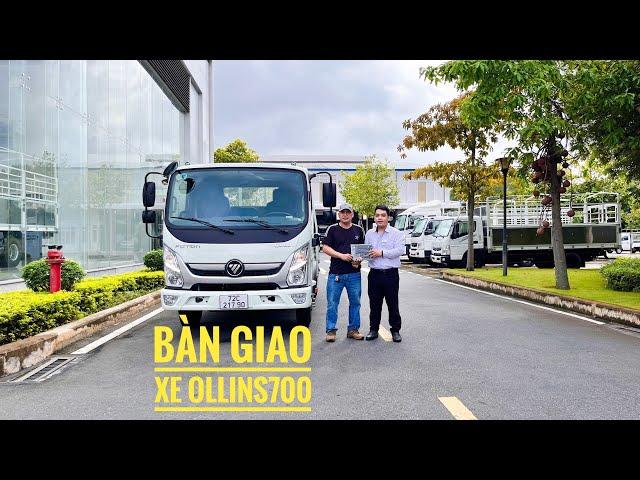 BÀN GIAO XE OLLINS700 THÙNG LỬNG VỀ THÀNH PHỐ VŨNG TÀU | XE TẢI VŨNG TÀU | THACO VŨNG TÀU | YênTuBer