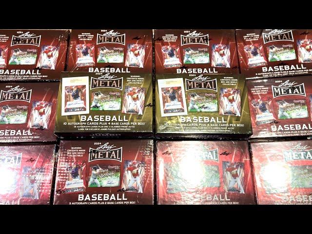 NEW RELEASE!  2024 LEAF METAL BASEBALL CARDS!  MULTIPLE 1/1s!