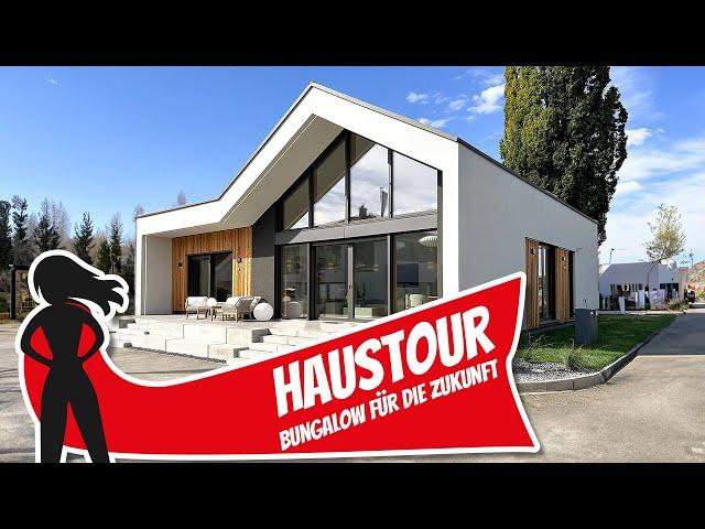 Bungalow Haustour: Vision für die Zukunft und moderner Luxus | Elk Fertighaus | Hausbau Helden