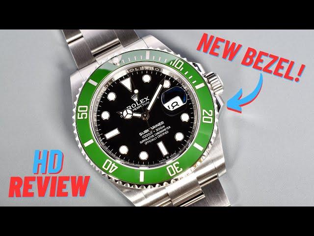 Rolex's NEW Green Bezel  Rolex Submariner Date 126610LV MKII In-Depth Review HD