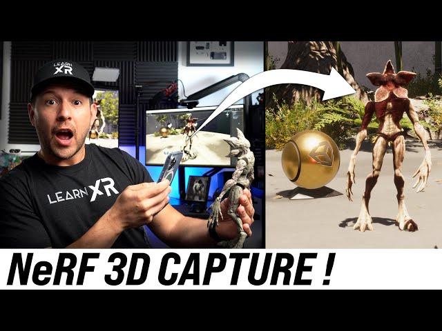 NeRF AI 3D Capture With Luma AI And Render In Unity Is INCREDIBLE !