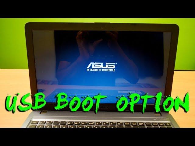 How to install Windows 10 on Asus X540 Laptop - Enable USB Boot in Bios Settings