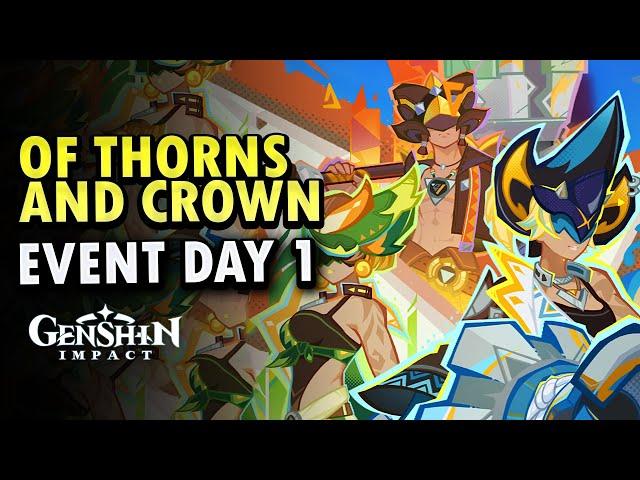 Of Thorns and Crown Day 1 Event Guide | Genshin Impact 5.0