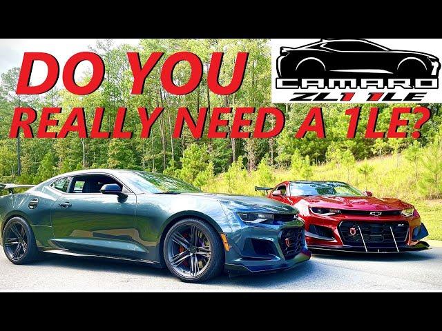 Do You Need a CAMARO ZL1 1LE? Detailed Review 6th Gen ZL1 vs ZL1 1LE