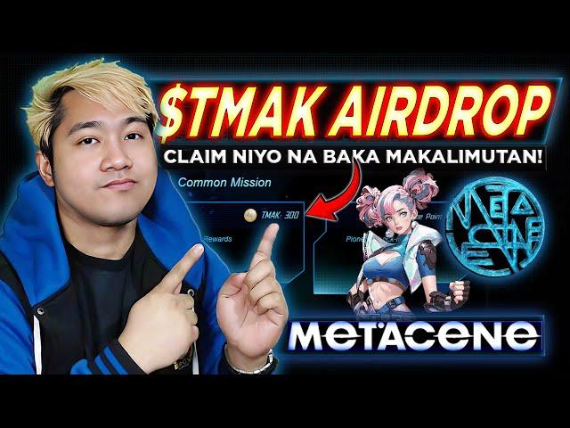 Metacene How to Claim FREE $TMAK Gold Rush Airdrop