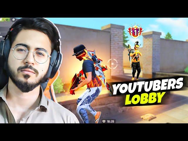 MR ABU SERIOUS mode in Youtubers and Season 1 Lobby Ft. Mannu Gaming