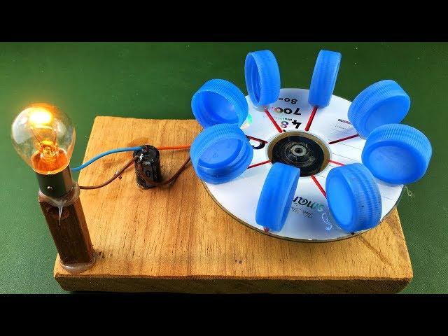 Electric Power Free Energy Generator With DC Motor 100% New Experiment Science Project at Home