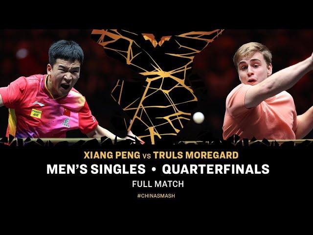 FULL MATCH | Xiang Peng vs Truls Moregard | MS QF | #ChinaSmash 2024